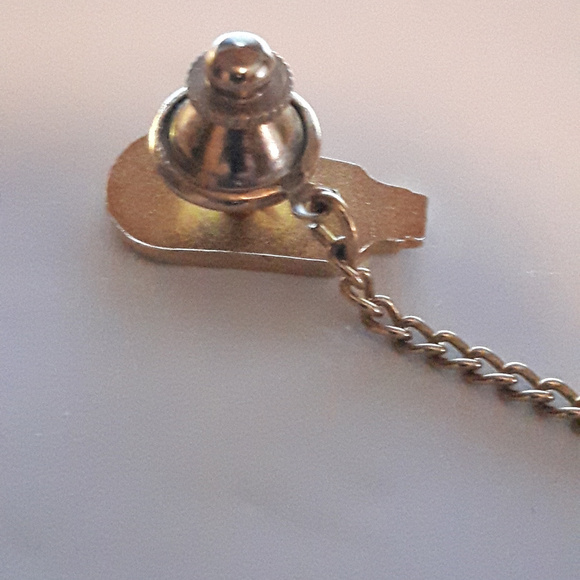 Parking Meter Pin Gold Tone - Picture 3 of 3